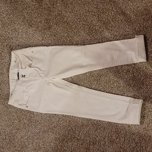 American eagle size 2 capri jeans white
